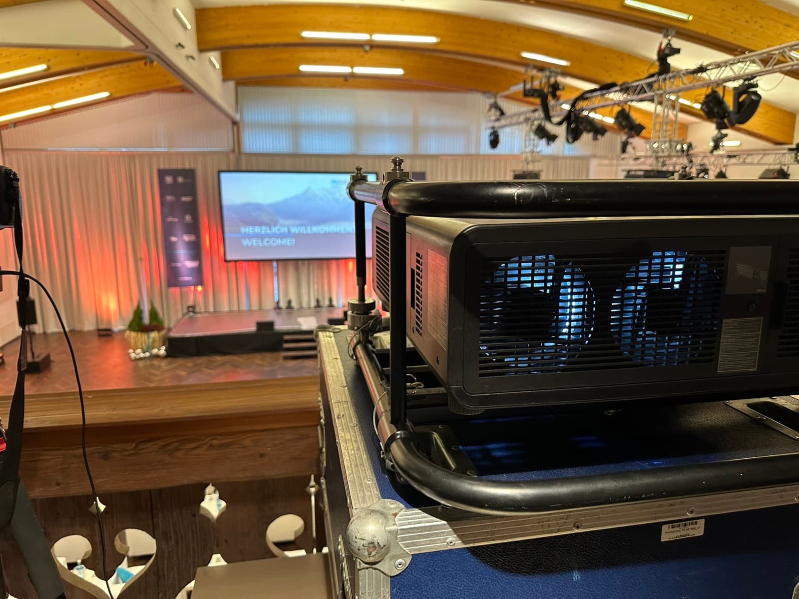 Galadinner mit Eventtechnik